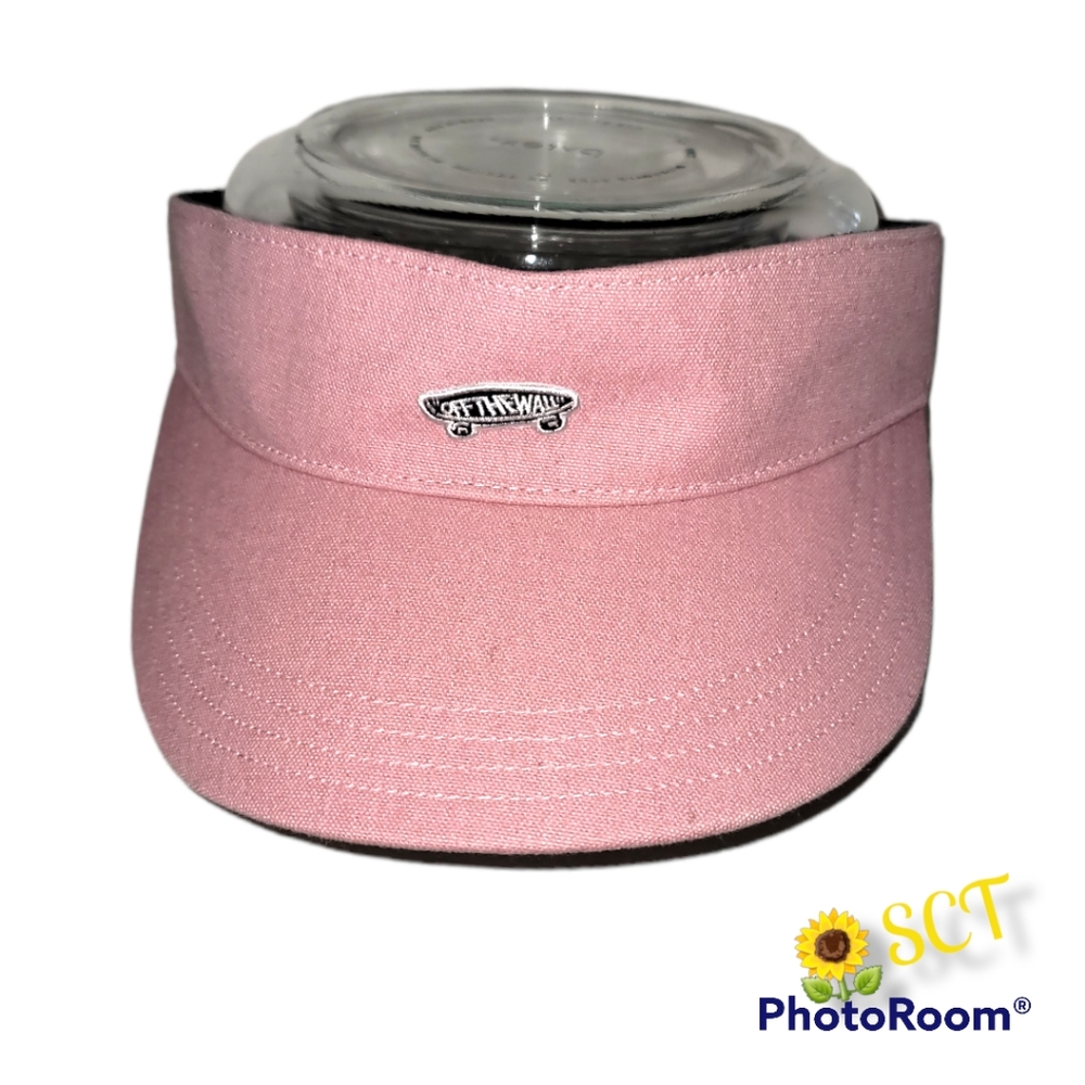 VANS  Off The Wall Pink Visor
